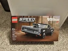 Lego 76912 1970 Dodge Charger R/T II SEALED Box Fast & Furious Speed Champions  