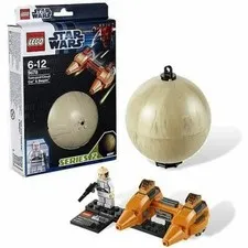 LEGO 9678 Star Wars Twin Pod Cloud Car & Bespin w/Lobot Minifig - NEW!