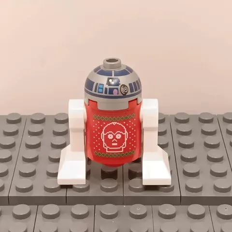 Lego Star Wars Christmas Sweater R2-D2 Minifigure sw1241