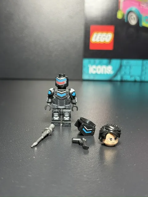Lego DC Super Hero's Custom Vigilante Minifigure Peacemaker Season 2