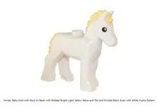 LEGO® Part 82445pb02 - Horse