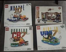 LEGO Icons Kylian Mbappé Soccer Highlights Limited Edition Set 43013 490pcs