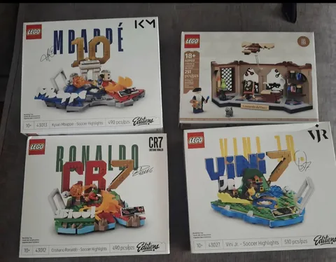 LEGO Icons Kylian Mbappé Soccer Highlights Limited Edition Set 43013 490pcs