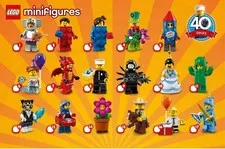Lego Minifigure Series 18 Blind Bag 71021 Lot Of 16 Sealed Bags New Unchecked