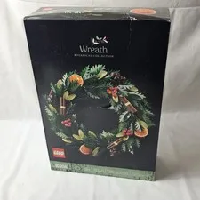 LEGO Botanicals 10340 Wreath (Sealed) Box Wear 