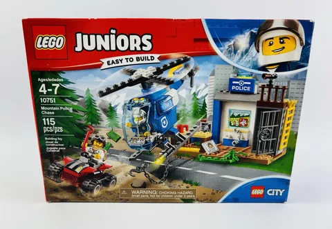 LEGO Juniors City 10751 Mountain Police Chase NEW SEALED Retired Set 4-7