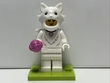 LEGO CMF Series 28 Collectible Minifigures 71051 White Cat Costume Fan