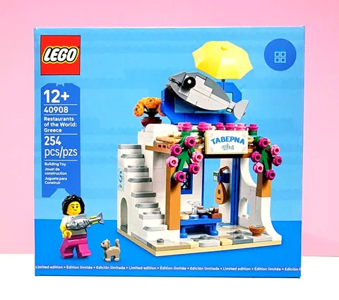 LEGO 40908 Restaurants of the World: Greece SET GWP NEW SEALED