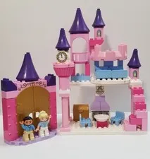 LEGO Duplo Cinderella Castle Disney Princess 6154 Near Complete Substiute Prince