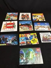 10x Lego Catalogues 70s 80s 90s | Vintage Old | Flaws: Painted / Cut Out
