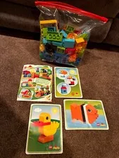Lego Duplo All-in-One-Box-of-Fun Set 10572 - 64 piece - House Animal Wagon