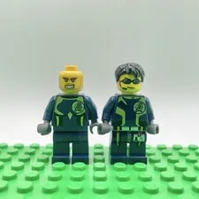 Lego Agents Minifigures Chase agt001 agt001a