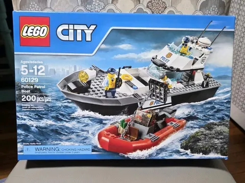 2016 LEGO City Police Patrol Boat (60129) New & Sealed - Retired