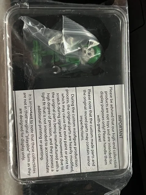 Lego Custom Baggles Studio LMC Magick Survivor Green Variant