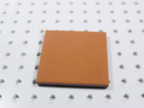 LEGO Reddish Brown 4x4 Smooth Tile Plate BN