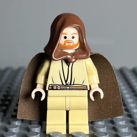 LEGO Star Wars Qui-Gon Jinn sw0172 from 2007 Republic Cruiser Set 7665 2L