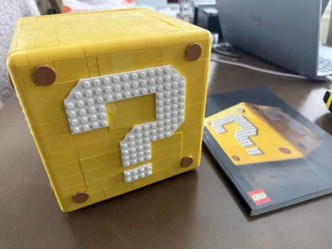 LEGO 71395 Question Mark Block Used Complete w/ Instructions No Box