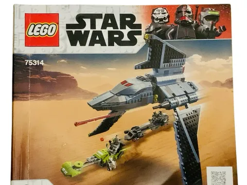StarWars LEGO Instruction Manual ONLY for The Bad Batch Attack Shuttle Set#75314