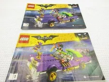 LEGO Instruction Manuals Lot of 2 – Batman 70906 (Manual 1 & Manual 2)