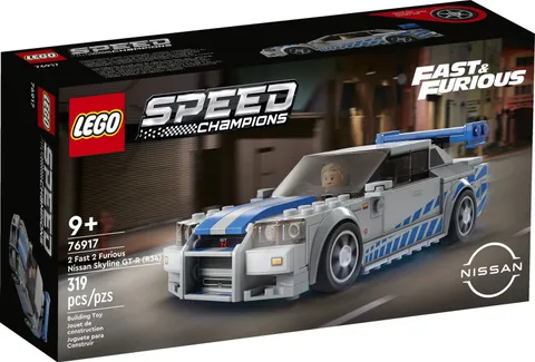 Speed Champions 2 Fast 2 Furious - Nissan Skyline GTR - 76917 NEW! Parts 319x