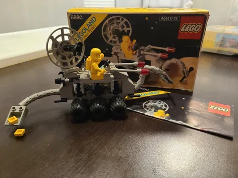 Lego Space set 6880 Surface Explorer 100% Complete* with Nice Box & Manual*