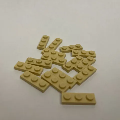 Lego 3623 Beige Replacement Parts Pieces Lot of 15
