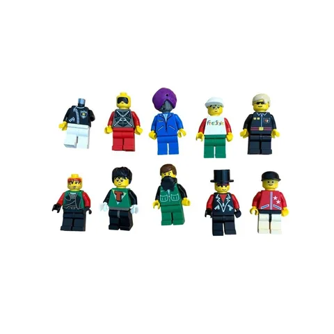 Lego Mini Figs Minifigures 10 pc Mixed Lot Bundle Toys 90s Y2k Hobby Collection