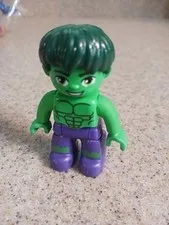 Lego Duplo Figure MARVEL Superhero HULK Green Purple