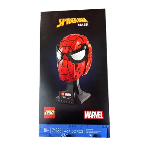 LEGO Marvel Spider-Man Mask Set 76285 18+ 487 PCS Building Toy Retired
