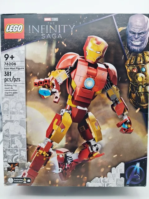 Lego Iron Man Figure Infinity Saga Empty Box