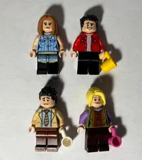 LEGO Friends TV Show Minifigure Lot Of 4! Rachel, Joey idea060, Ross, & Phoebe