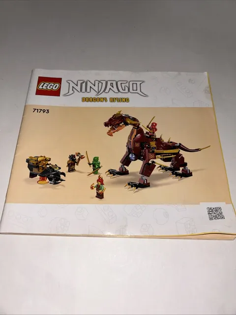 LEGO Ninjago: Manual For Set 71793, Great Shape, No Tears, Great Set