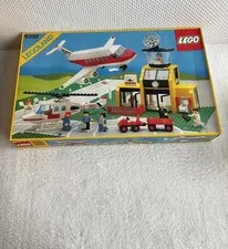 (L-2/HZ) LEGO ® Legoland 6392 airport original packaging + BA