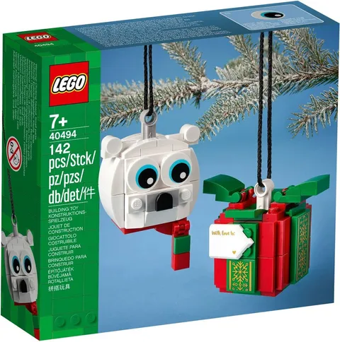 NEW SEALED LEGO Christmas Polar Bear & Gift Pack 40494 NEW SEALED SLIGHT WORNBOX