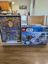LEGO Star Wars AT-AT vs Tauntaun Microfighters 75444 Set Box 97pc 7+