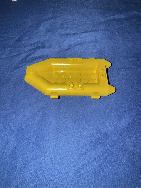 LEGO Rubber Raft ~ Life Boat~ Row Boat ~ Yellow ~ 30086 ~ Used