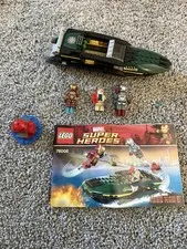 LEGO 76006 Iron Man: Extremis Sea Port Battle, With Minifigures & Instructions
