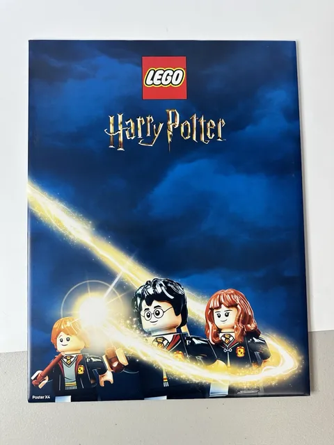 LEGO Insiders 5009085 Harry Potter Posters Art Print Set of 4 - Limited Edition