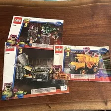 Lego Toy Story 3 Train Instruction Booklet Manual Set Of 3 7596 7789 Pixar