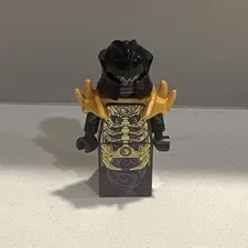 LEGO Ninjago Overlord Minifigure Golden Master Rebooted, NJO107, 70728,