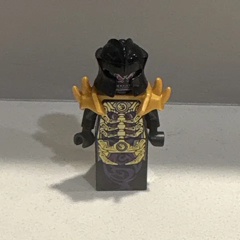 LEGO Ninjago Overlord Minifigure Golden Master Rebooted, NJO107, 70728,