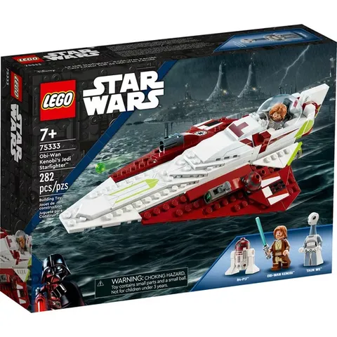 MINT CONDITION –COLLECTOR –LEGO Star Wars Obi-Wan Kenobi’s Jedi Starfighter