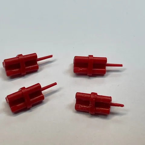 Lego 64728 Red Replacement Parts Pieces Lot of 4