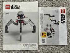 LEGO® Star Wars 75372 Clone Trooper & Battle Droid Pack Instruction Manuals Only