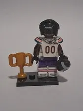 Chicago Bears Football Player  Minifigure Custom Lego Pad Printed 