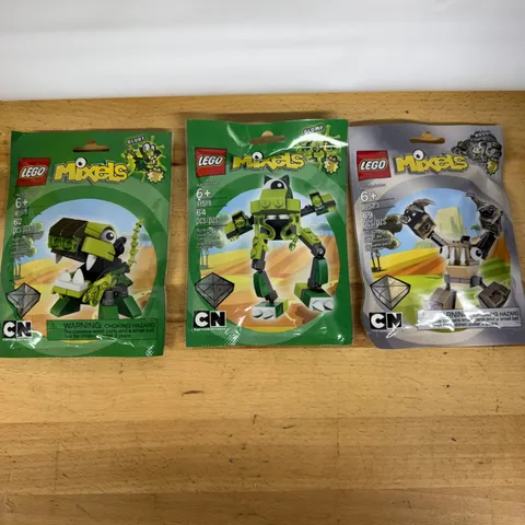 Lego Mixels - 41519 Glurt - 41518 Glomp - 41523 - Hoog - All Series 3 - SEALED