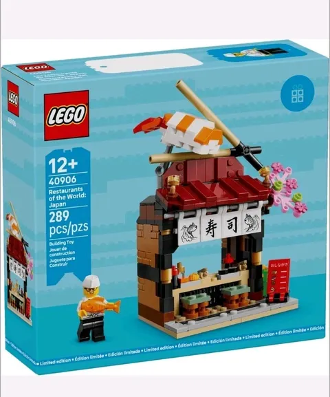 LEGO 40906 Restaurants of the World: Japan 289pcs New Exclusive Minifig