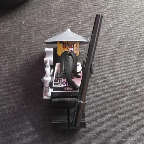 LEGO Ninjago Evil Wu 70725 Sensei Wu - Techno Wu Rebooted Minifigure