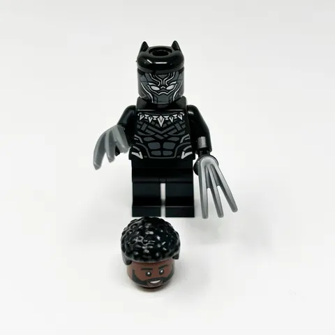 BLACK PANTHER Minifigure LEGO Marvel Avengers 76323 T'Challa (sh1019)