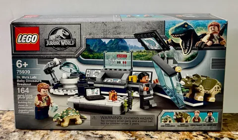 LEGO 75939 Dr. Wu's Lab Baby Dinosaurs Breakout JURASSIC WORLD New Sealed NISB